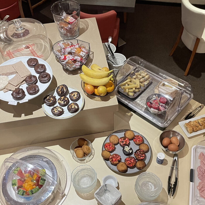 Buffet du petit déjeuner