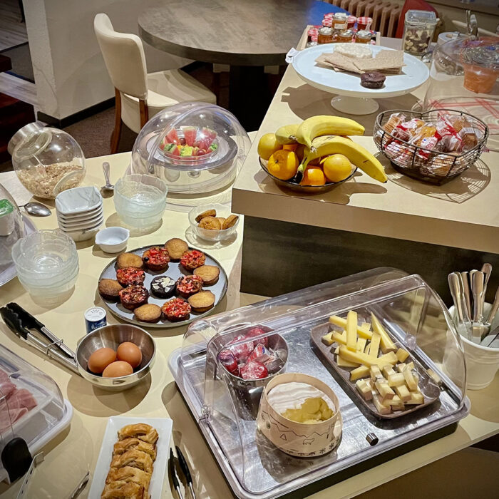 Buffet du petit déjeuner